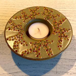 🕯️YANKEE CANDLE CERAMIC TEA LIGHT HOLDER